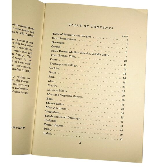 Metropolitan Life Cook Book 1948 Mid-Century Recipes Insurance Promo 56 Pages - Picture 3 of 6